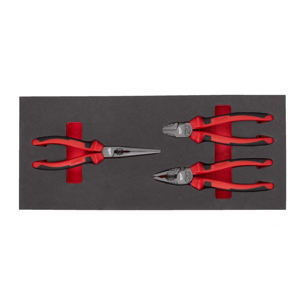 Zangen Einlage 3-teilige Einlage für Werkstattwagen 78 cm